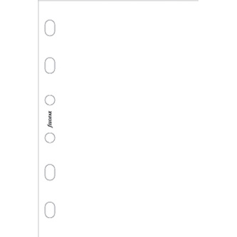Filofax, Papíry pro diáře, čisté, kapesní, bílá