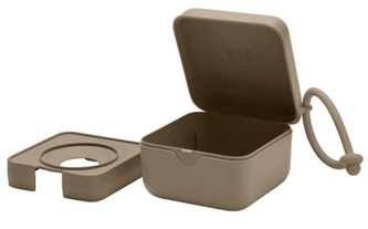 Sterilizační pouzdro na dudlík 2v1, BIBS, hnědý