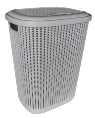 Keeeper Koš na prádlo s víkem  -57 l, šedý