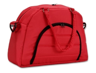 Taška na kočárek Baby Nellys ® ADELA LUX - červená