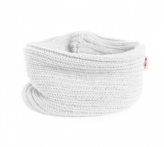 Pletený nákrčník/komínek Baby Nellys ® - bílý; univerzální