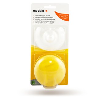 Medela Klobouček prsních bradavek Contact - 2ks , velikost L