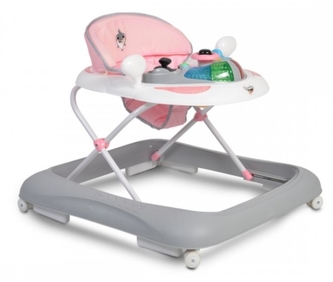 Chodítko pro miminko Sharky - růžové