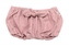 Baby Nellys Mušelínové letní kraťasky Stars s mašličkou, pudrové; 56/62 (0-3m)