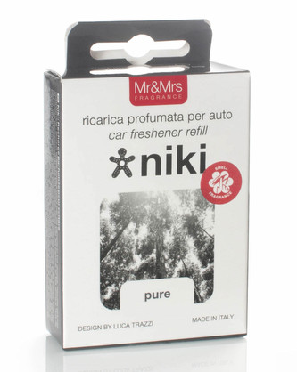 Mr&Mrs Fragrance Niki Vůně do auta 1 ks Pure Náplň unisex
