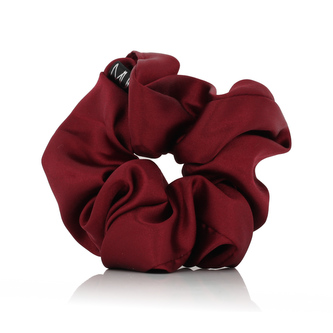 MURU saténová scrunchie gumička - magnólie