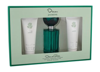 Oscar de la Renta Oscar Jasmine toaletní voda 100 ml + tělové mléko 100 ml + sprchový gel 100 ml