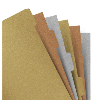 Filofax, Rozřazovače pro diáře, osobní, mix metalických barev