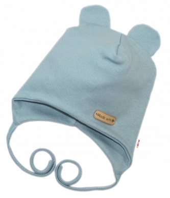 Čepička na zavazování, bavlna, Little Teddy, Baby Nellys, mátová