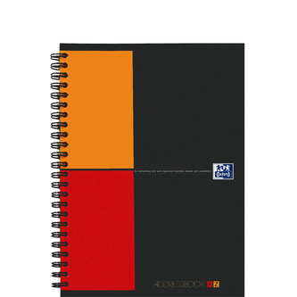 Oxford, Adresář International Addressbook, A5, 72 listů, linkovaný, šedá