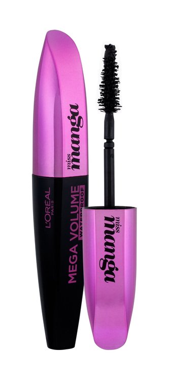 L´Oréal Paris Mega Volume Miss Manga Řasenka 8,5 ml Black pro ženy