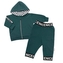 Baby Nellys Dětská tepláková souprava - Nice Boy - zelená; 62 (2-3m)