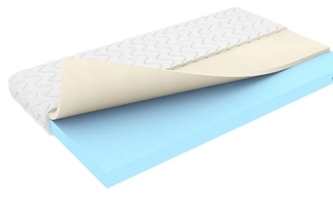 Dětská matrace, thermoelastická, pěnová Baby Nellys, 140 x 70 x 11 cm; 140x70