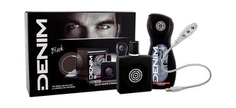 Denim Black toaletní voda 100 ml + sprchový gel 250 ml + USB Led žárovka