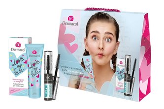 Dermacol Selfie řasenka 6 ml + denní pleťová péče Love My Face 50 ml