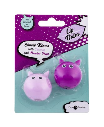2K Sweet Bunny balzám na rty Sweet Bunny 2,8 g + balzám na rty Sweet Bunny 2,8 g Passion Fruit