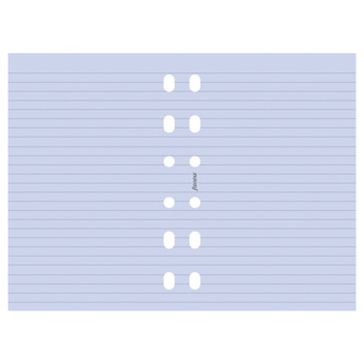 Filofax, Papíry pro diáře, linkované, kapesní, levandulová