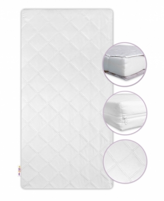 Matrace do dětské postele kokos/pěna/pohanka, 160x70x10cm, Baby Nellys ; 160x70