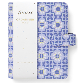 Filofax, Diář Mediterranean, Kapesní, modrá
