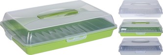 Box Excellent na potraviny s víkem přenosný šedá KO-022000040seda