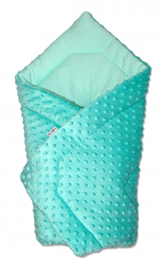 Luxusní zavinovačka, Minky Baby - mátová