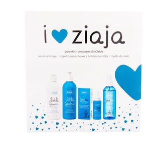 Ziaja GdanSkin pleťové sérum 50 ml + tělový balzám 300 ml + glycerínové mýdlo 300 ml + hydratační mlha 200 ml