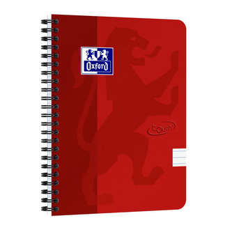 Oxford, Zápisník Nordic Touch, A5+, 70 listů, linkovaný, červená