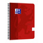 Oxford, Zápisník Nordic Touch, A5+, 70 listů, linkovaný, červená