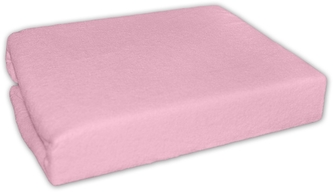 Froté prostěradlo do postele Frotti - RŮŽOVÉ; 160x70