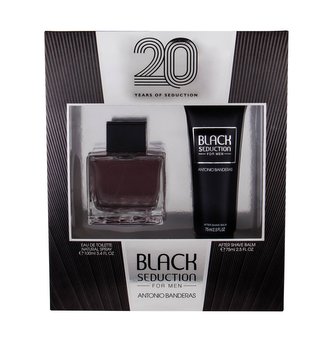 Antonio Banderas Seduction in Black toaletní voda 100 ml + balzám po holení 75 ml