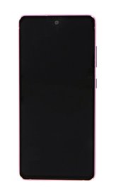 LCD display + Dotyk + Přední Kryt Samsung G780 4G Galaxy S20 FE Cloud Lavender (Service Pack)