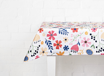 Ubrus na stůl FLOWER BOMB motiv květiny 110x160 cm
