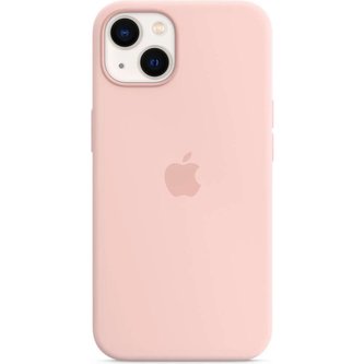 MM283ZM/A Apple Silikonový Kryt vč. Magsafe pro iPhone 13 Chalk Pink (Pošk.Balení)