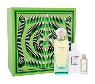 Hermes Un Jardin Sur Le Nil toaletní voda 100 ml + tělové mléko 40 ml + toaletní voda 7,5 ml