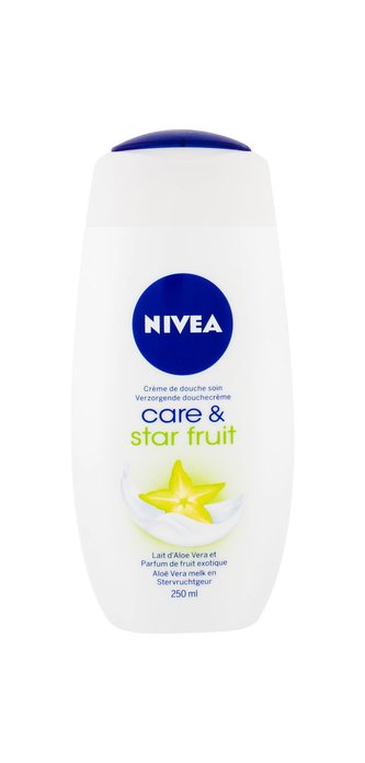 Nivea Care & Star Fruit Sprchový krém 250 ml pro ženy