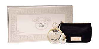 Versace Eros Pour Femme parfémovaná voda 100 ml + parfémovaná voda 10 ml + kosmetická taška