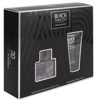 Antonio Banderas Seduction in Black toaletní voda 50 ml + balsam po holení 50 ml