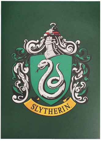 Blok A5 Harry Potter: Zmijozel (15 x 21 cm)