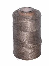 DURAline Motouz lněný - šedý, lesklý  100 g x 120 m