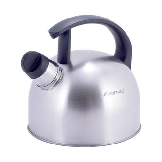 kamille Čajová konvice nerez.KAMILLE 1,5l s píšťalkou