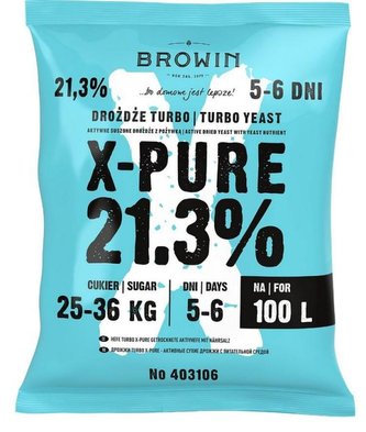 Browin Kvasinky turbo X-Pure 21,3%, 360g