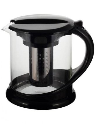 kamille Skleněná konvice na čaj s nerezovým sítkem 1500ml