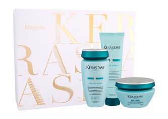 Kérastase Résistance šampon 250 ml + maska na vlasy 200 ml + termoaktivní obnovující péče 150 ml
