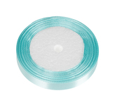 Stuha saténová - světle modrá - 12 mm/ 22,5m