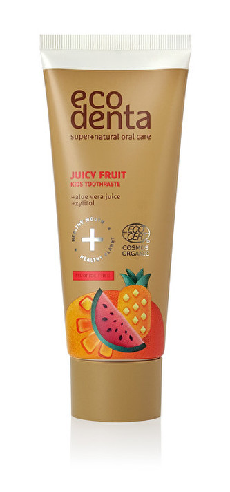 Ecodenta Cosmos Organic Zubní pasta Juicy Fruit 75 ml pro děti