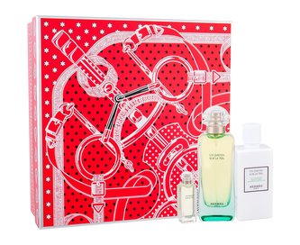 Hermes Un Jardin Sur Le Nil toaletní voda 100 ml + tělové mléko 80 ml + toaletní voda 7,5 ml