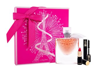 Lancôme La Vie Est Belle parfémovaná voda 50 ml + rtěnka L´Absolu Rouge Matte 378 Rose 1,6 g + řasenka Hypnose 2 ml