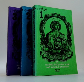 Tři mušketýři ještě po deseti letech - komplet 1. - 3.