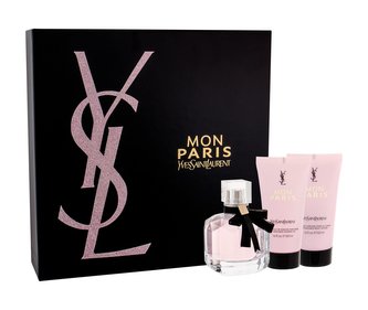 Yves Saint Laurent Mon Paris parfémovaná voda 50 ml + tělové mléko 50 ml + sprchový olej 50 ml