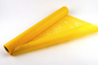 Vlizelin aranžerský a svatební 50cm x 8m ŽLUTÝ